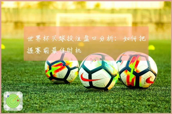世界杯买球投注盘口分析：如何把握赛前最佳时机